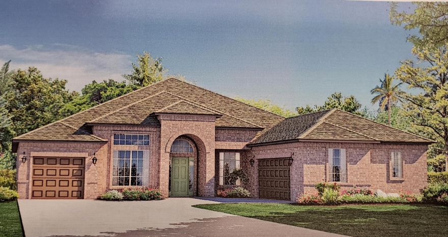 Monaco Floorplan with Owner's Retreat and 3rd car garage.