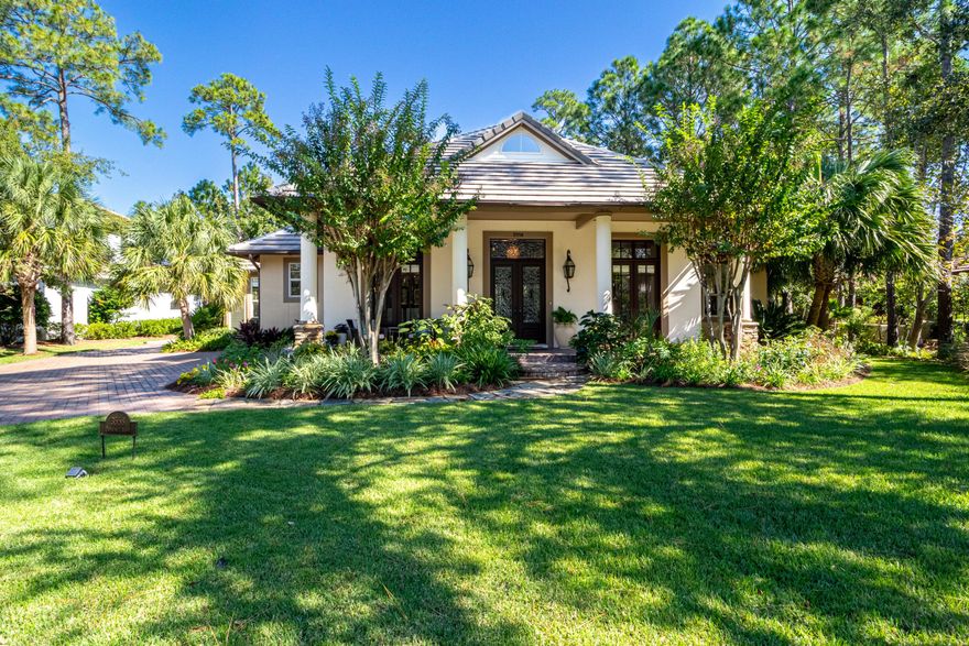 Tucked away in the exclusive Preserve neighborhood within Burnt Pine at Sandestin Golf & Beach Resort, 3558 Preserve Lane offers refined, single-level living with exceptional indoor and outdoor spaces. Soaring 25-foot ceilings in the great room create an airy, grand feel, while the newly painted interior and all-new flooring--including rich hardwoods throughout the main living areas--bring a fresh, elegant touch.The main home flows seamlessly into the backyard oasis, featuring a private pool, an outdoor kitchen, and plenty of covered space for relaxing or entertaining. Perfect for guests or extended family, the spacious one-bedroom carriage house sits above a 2.5-car garage (room for two vehicles plus a golf cart) and includes its own full kitchen and living room. With two brand-new HVAC systems in the main house and an unbeatable location just around the corner from the private Burnt Pine Golf Club, this home blends comfort, quality, and convenience in one of the most sought-after enclaves in Sandestin.

As an introduction to the Sandestin lifestyle, we invite our new owners to explore amenities that make Sandestin special. The listing brokerage and seller(s) are presenting the buyer(s) of this property with (2) 90-minute rounds of Tennis court time, a golf foursome at one of our three championship courses, and a round of golf for up to four (4) players at the unrivaled Burnt Pine Golf Club.

Sandestin Golf and Beach Resort features more than seven miles of beaches and pristine bay front, four championship golf courses, 15 world-class tennis courts, a 226-slip marina, a fitness center, spa and celebrity chef dining. Shop, dine and play at the charming pedestrian village, The Village of Baytowne Wharf and more. Inside the gates of the resort, residents enjoy a balanced lifestyle of high-class living, spanning the 2,400 acres from the beach to the bay. Everything within the gates of the resort is accessible by golf cart or bicycle. The entire resort is interconnected by miles of pedestrian, bike and golf cart paths that weave through groves of live oaks, meandering past natural lagoons, fountains, man-made lakes, and meticulously landscaped fairways.