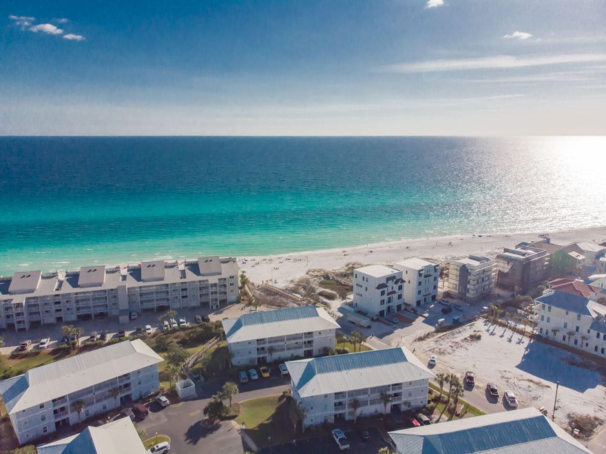 Amazing 3 Bedroom 2 1/2 Bath condo with sharp updates!  Has not been a rental and only used sparingly by the owner.  South of 30A and only steps to the Gulf, this condo is spacious and perfectly arranged for use as a income generating property!