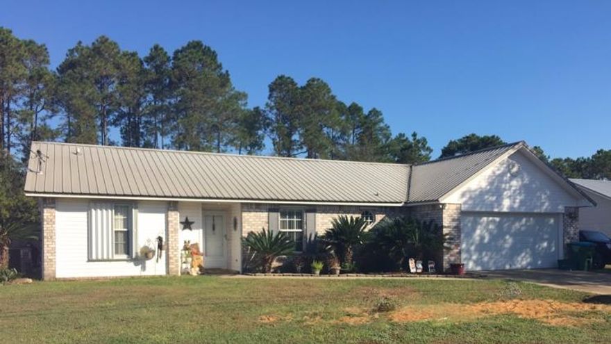 South of I-10 w/ in-ground Pool! Come see this well kept home with living room, well equipped kitchen, dining area, split bedroom plan, master bedroom and bath with double vanity, garden tub and walk in closet, two additional bedrooms and bath. Fenced yard, with storage shed and pool. two car garage w/ opener. Pet considered on case by case basis. Pool Service provided!