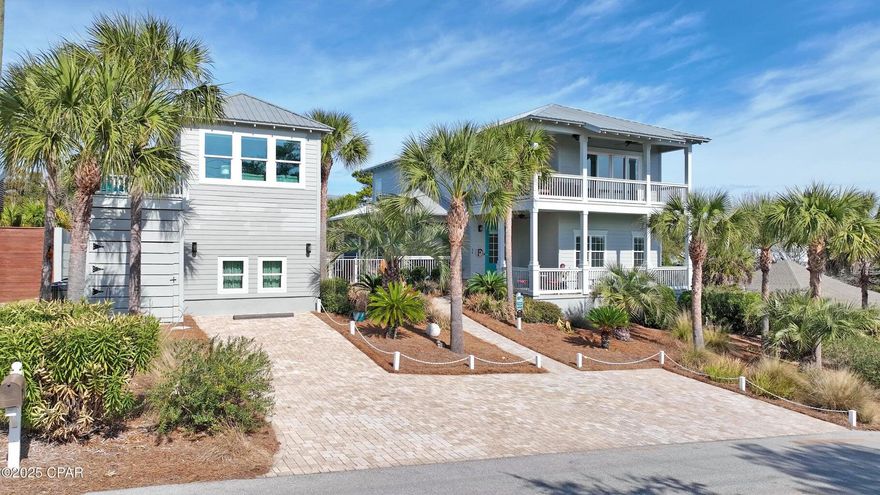 Salty Dunes - Luxurious 7-Bedroom Coastal Retreat in Blue Mountain Beach** Welcome to Salty Dunes, an extraordinary 7-bedroom, 5.5-bathroom beach home in the heart of Blue Mountain Beach, offering the perfect blend of luxury, comfort, and coastal charm. With enough space to comfortably sleep 19 guests, this stunning property is ideal for large families, group getaways, or a high-income vacation rental investment. Prime Location - Just 1/4 mile from the sugar-white sands of the Emerald Coast, you're only a short stroll or golf cart ride from the breathtaking Gulf waters. Spend your days lounging on the beach, biking the scenic 30A trails, or indulging in the area's best shopping, dining, and entertainment. A Home Designed for Relaxation & Entertainment From the moment you arrive, the salty sea breeze and lush tropical landscaping welcome you to your dream getaway. This two-story beach retreat features double-decker wrap-around porches, providing the perfect spot to sip morning coffee or unwind in the evening. Step inside to find bright, beachy d??cor and an open-concept layout, seamlessly connecting the living room, dining area, and fully equipped kitchenideal for entertaining. The first-floor primary suite offers a king bed, spa-like en suite bathroom with a soaking tub and walk-in shower, plus private access to the backyard oasis. Upstairs, discover six more beautifully appointed bedrooms, including a second spacious suite with a king bed, private kitchenette, and access to the second-floor porch. A bunk room for the kids, additional queen bedrooms, and multiple updated bathrooms ensure plenty of space and comfort for every guest. Bonus Spaces - Pool House & Carriage House Need extra room? Salty Dunes offers two detached living spaces for added privacy. - The Pool House includes a TV lounge, arcade machine, and lofted queen bed, making it a perfect hangout for teens or young adults. - The Carriage House, located above the garage, features a cozy living area, kitchenette, queen bedroom, and private batha fantastic retreat for guests who prefer their own space. Backyard Paradise - Private Pool, Screened Porch & More. Step outside to your very own private fenced-in oasis, complete with a sparkling pool (heating optional), screened porch, sundeck, and gas grill for unforgettable gatherings. Rinse off in the outdoor shower after a day at the beach, or hop on one of the complimentary bikes or golf cart to explore the scenic 30A area. The Ultimate 30A Lifestyle Awaits Beyond the home's incredible features, Blue Mountain Beach offers a laid-back coastal vibe, award-winning dining, charming boutiques, and endless outdoor activities. Whether you're here to relax by the waves, bike the trails, or experience 30A's vibrant scene, Salty Dunes delivers an unforgettable beachside experience. Now Available - Don't Miss Out on This Stunning Beach Home Whether you're looking for a dream vacation home, a prime rental investment, or your own slice of paradise, Salty Dunes is the perfect opportunity. Schedule your showing today.