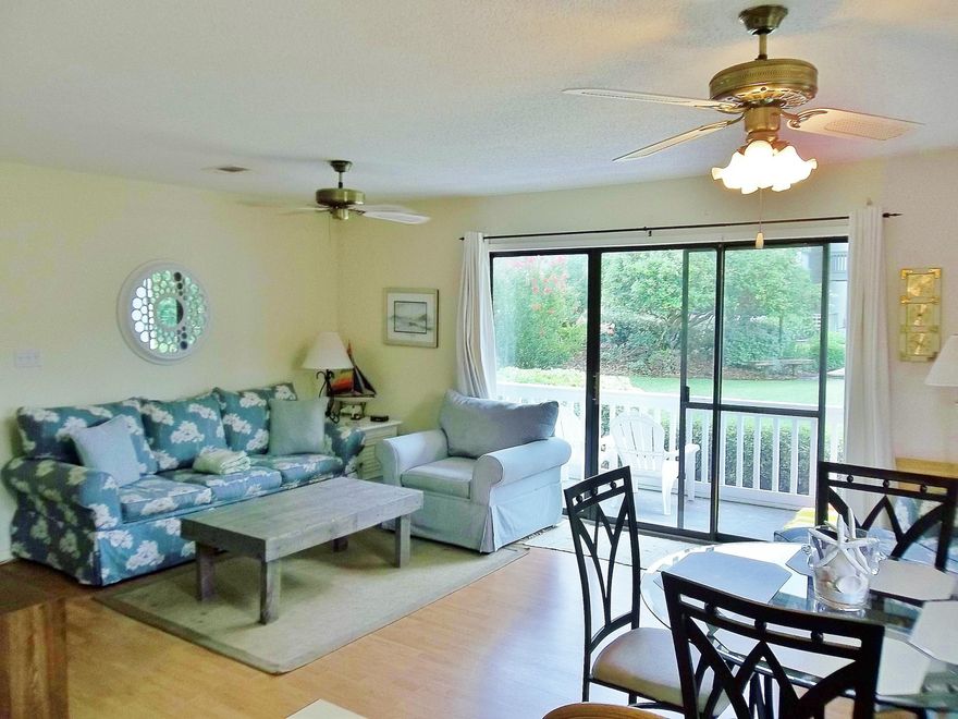 Beachwood Villas is a welcoming complex of low rise buildings situated directly across the street from the Gulf in the heart of Seagrove Beach. Unit A-3 is on the ground floor of one of the front row buildings (closest to the beach). Light & bright can be used to describe this low maintenance unit that is very close to the beach access. These affordable condos at Beachwood Villas are very popular and don't stay on the market long. This particular unit has 2 things most other 1 bedrooms don't - a stack washer & dryer and built-in (hallway) bunk beds. Offered fully furnished. Schedule a showing today as this is the only 1 bedroom currently available and won't last long.