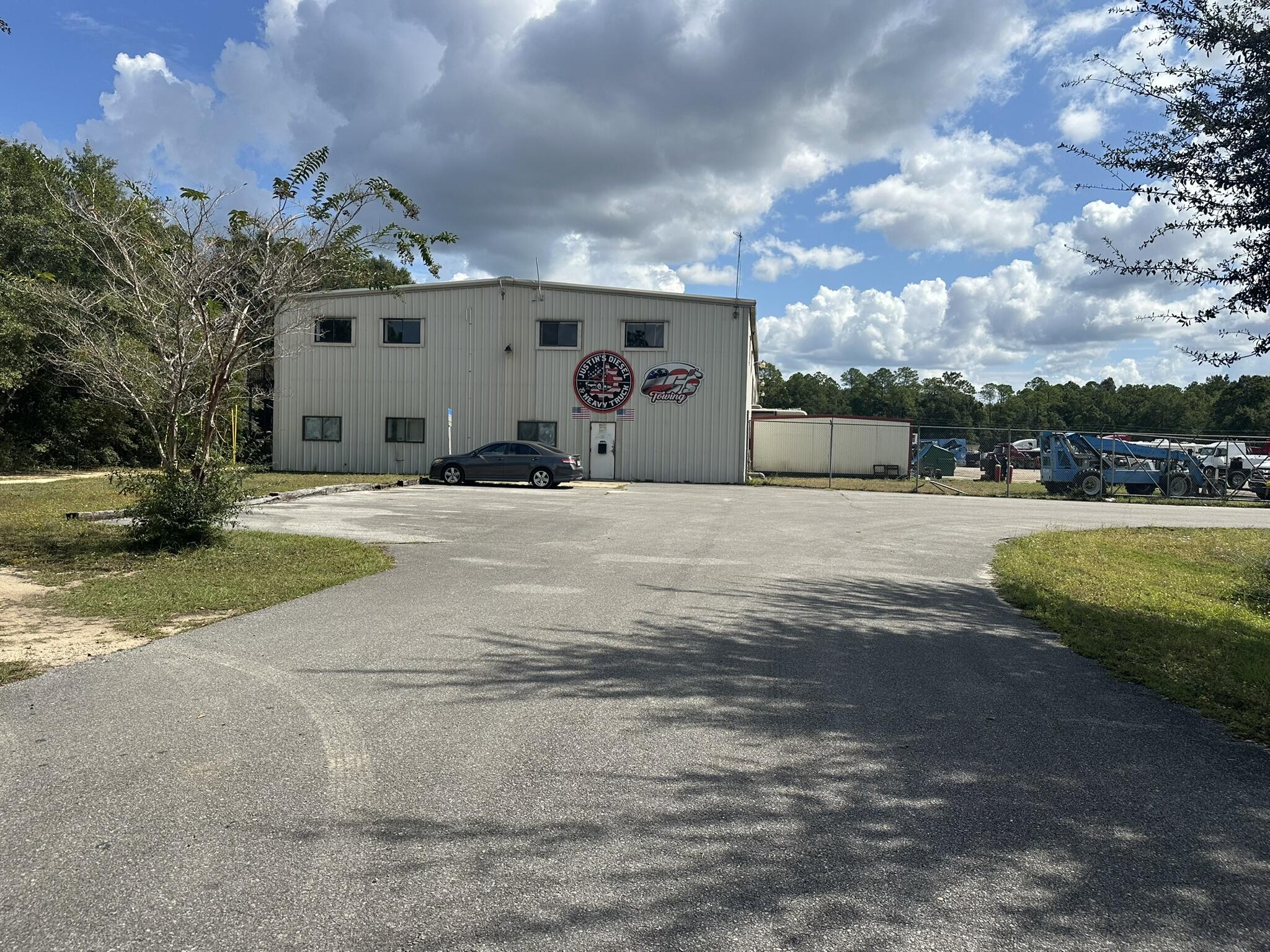 Bring your business to this versatile second-story office space located in an industrial-zoned building--ideal for contractors, logistics firms, or service-based operations needing a professional office with light industrial flexibility.For Listing with laydown yard search MLS# XXXXX