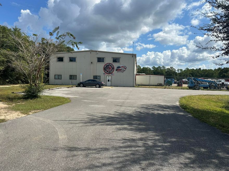 Bring your business to this versatile second-story office space located in an industrial-zoned building--ideal for contractors, logistics firms, or service-based operations needing a professional office with light industrial flexibility.For Listing with laydown yard search MLS# XXXXX