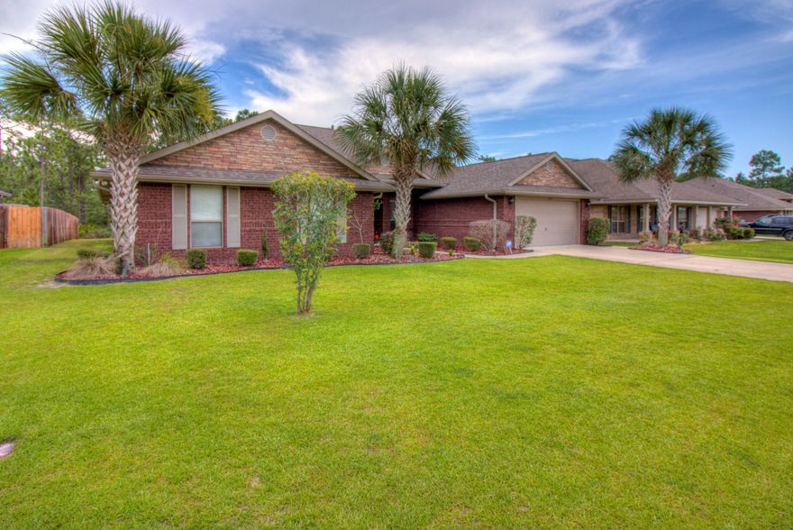 Available June 29th! Immaculate 4 bedroom home with office in highly desirable Summerset Estates. Home features welcoming covered front porch, separate formal dining room, large great room with cathedral ceilings, covered back porch with ceiling fans and beautiful stone fireplace. The spacious kitchen is a cook's delight; boasting maple cabinets, island, granite counter tops, stainless steel appliances, breakfast bar, side buffet and tile flooring. The grand master suite is well suited for king sized furniture and features coffer ceiling, his and her walk-in closets, master bath with double vanity, garden tub, separate shower and granite counter tops. Large laundry room with cabinets and powder room off the kitchen. Upgraded carpet, tile in all the wet areas and family room. Yard backs onto green belt for added privacy. Lawn care included! This amazing home is ready for you! No smoking in home, pets allowed on case-by-case basis with owner approval.