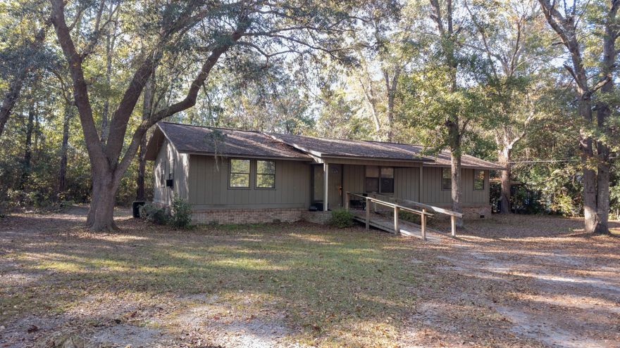 Investor Special! This 3-bed, 2-bath home on 0.79 acres offers strong potential in a great Blountstown location--just 1 mile from the new high school and a short drive to Panama City Beach, Dothan, or Tallahassee. Features a full roof replacement in 2019 after Hurricane Michael and freshly painted interior walls. Some floor repair is needed; an assessment is in progress and the listing will be updated once the estimate is available. Sold AS-IS and priced for a quick sale, this is an ideal value-add or fix-and-flip opportunity.