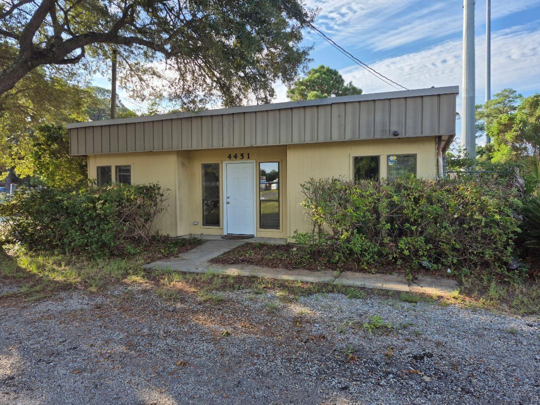 Great building with small dry storage in back of the building. Fenced in area for trucks and equipment. Good highway frontage for any business. Building consists of small reception area and 2 separate offices with 2 bathrooms.