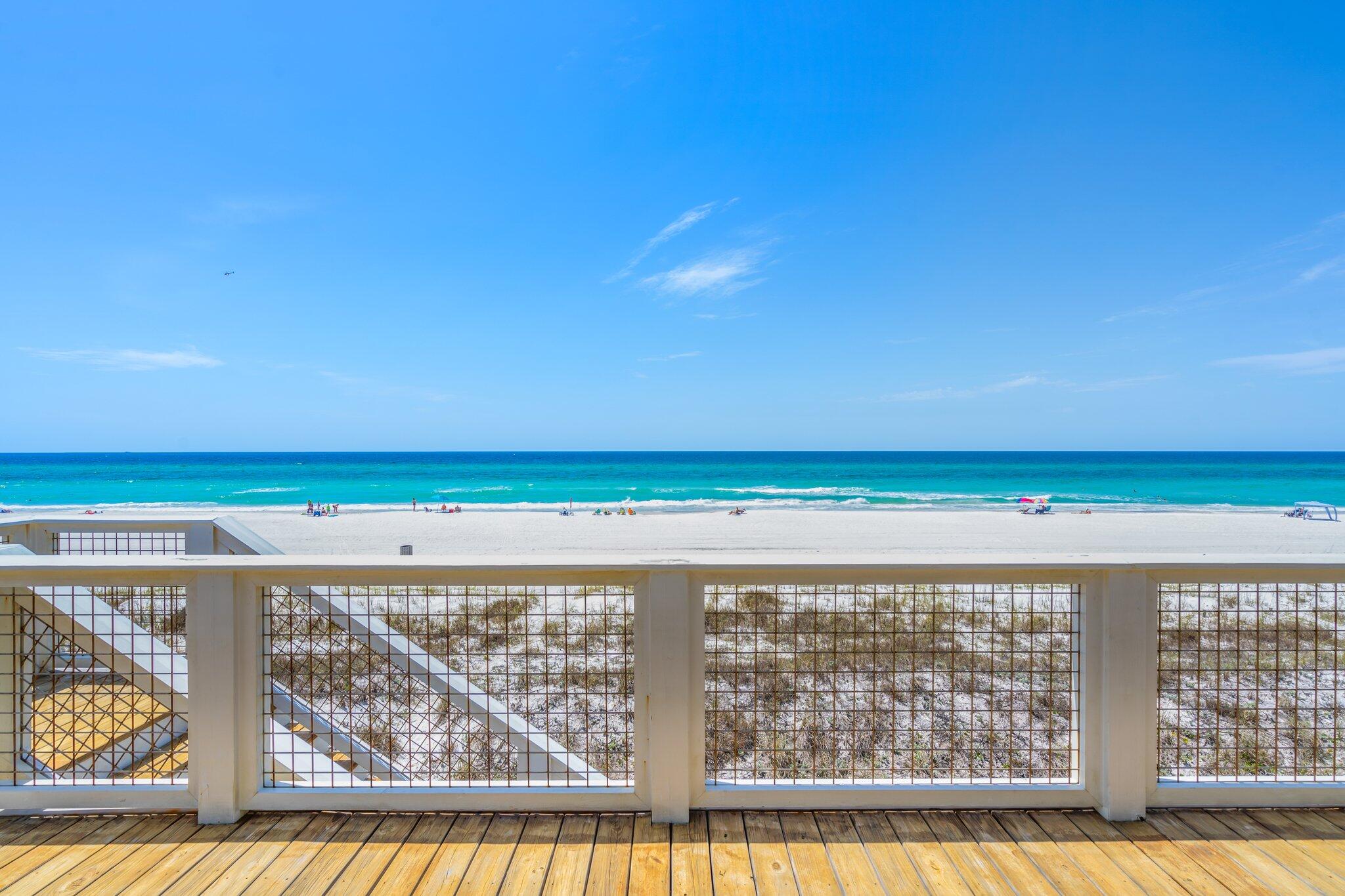 Complete renovation of Gulf front home on 50ft x250ft lot. Gulf views from most rooms including primary bedroom, secondary, living room, kitchen & from over 2000 sq ft of balconies & decks. Italian Carrera marble in kitchen & bathrooms, new Viking appliances, flat screen TVs, security system with cameras, smart home lighting & automation from Control 4. High-end designer materials throughout: Kohler Newport Brass, Ann Sacks & Aguayo tile. Living area & kitchen features several 200 year-old hand hewn salvaged beams. Renovations include all new hurricane impact windows, oak floors, new 5 ton HVAC, plumbing, wiring, hurricane strapping, new metal roof, solid shiplap interior walls, exterior siding, all new insulation & all sealed decking has been replaced. Mostly furnished and move-in ready.