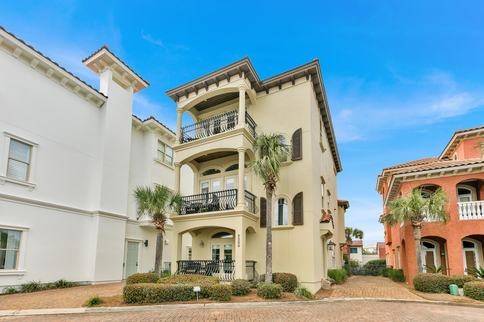 Professional Pictures coming soon! You are so close to the beach from this beautiful home in Blue Mountain Beach, located south of 30A and just steps from the public beach access. 3 bedrooms, plus 2 living areas (one could be converted to a bunk room/area), 2 laundry rooms, elevator, a private pool, and gulf views make this charming home the perfect beach getaway. The large and open chef's kitchen includes the dining room and fireplace. The elevator makes getting your groceries to the second floor kitchen a breeze. Another fireplace in the living area and another in the master bedroom help to take the chill off breezy winter evenings. The large outdoor space includes a private pool and plenty of room for outdoor dining. All information is considered to be accurate -