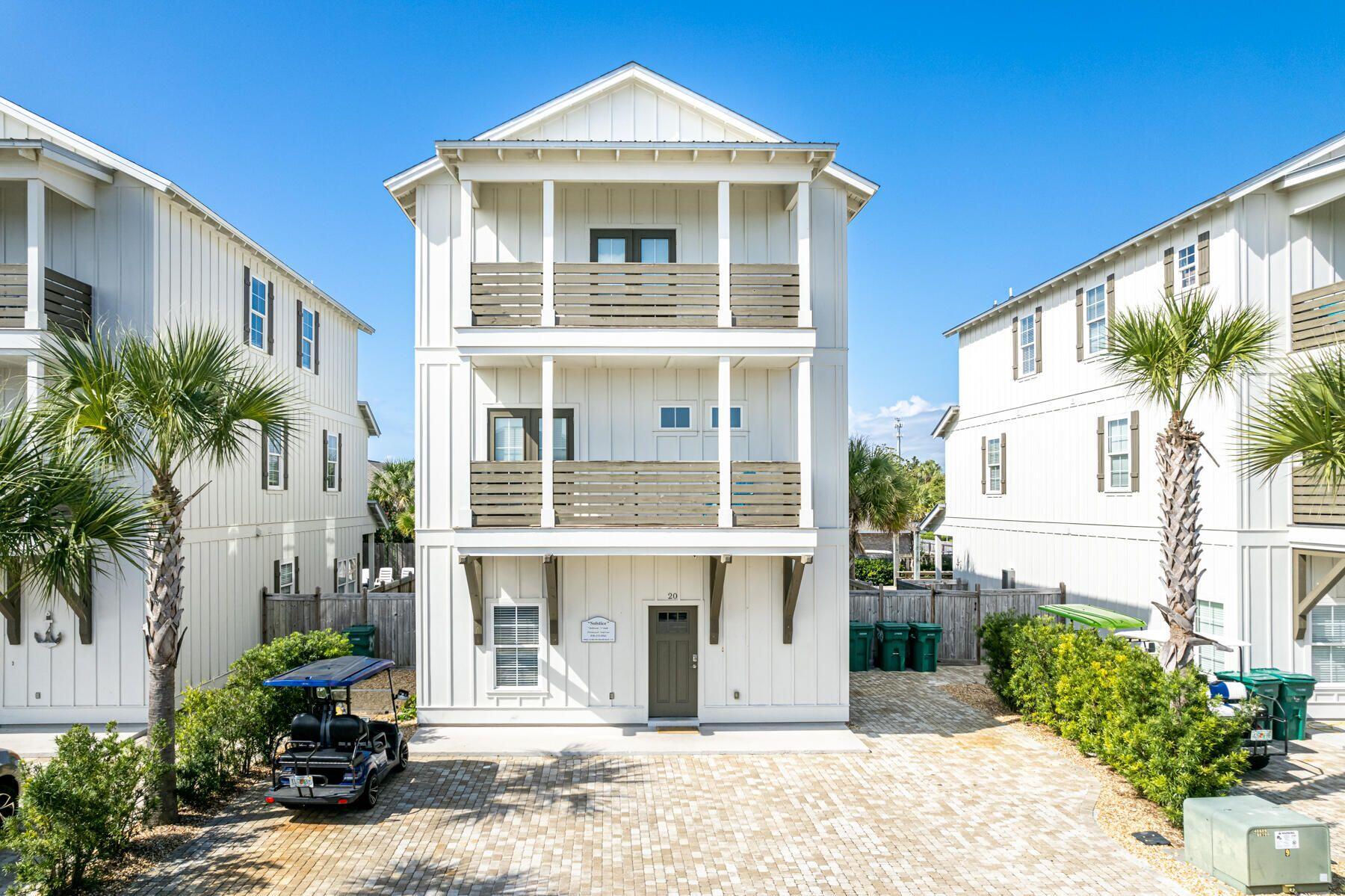 What an amazing 7BR beach home that beautifully furnished and sure to impress!! Located close to the beach, offering a spacious pool area for entertaining, plenty of parking, and nice interior finishes. This home is an incredible vacation property that comfortably sleeps 24, maximizing your rental income opportunities. As you enter the home you will notice how spacious the open floor plan is with 10 ft ceilings and great attention to detail of interior design. The kitchen is well appointed with a large island and plenty of seating at the bar and dining area that overlooks the living space and out to the pool area. Experience true indoor/outdoor living with a large private pool, outdoor dining table, cushioned pool furniture, and a gazebo which is perfect for entertaining.
