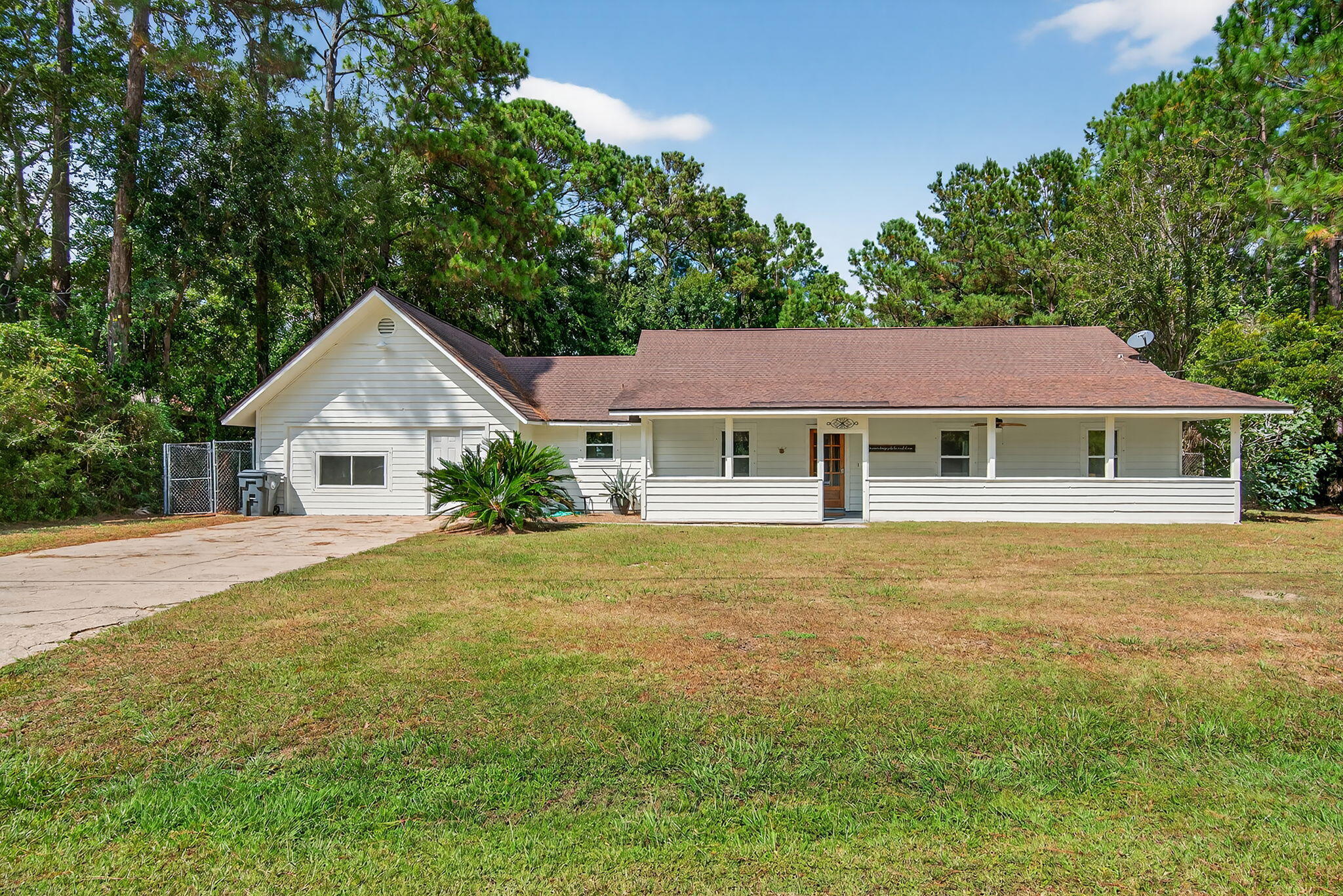 Welcome to 178 Mallet Bayou Rd in Freeport, a beautifully updated three bedroom, two bath single-story home just minutes from both the beach and Choctawhatchee Bay. With no active HOA and easy access to the boat ramp at Grady Brown Park, this property is ideal for anyone who loves boating, fishing, or simply enjoying life on the Gulf Coast. The home features a brand new kitchen with updated cabinets, countertops, sink, faucet, and recessed lighting. The entire interior and exterior have been freshly painted, and new lighting has been added throughout the home, inside and out. All three bedrooms have new vinyl plank flooring, and the living room includes upgraded built-ins that provide both charm and function.
Outside, you'll find ample backyard space along with a shed, offering plenty of room for storage and outdoor living. Whether you're searching for a primary residence or a coastal retreat, this property blends comfort, convenience, and location in one move-in ready package.
Reach out today for more details.