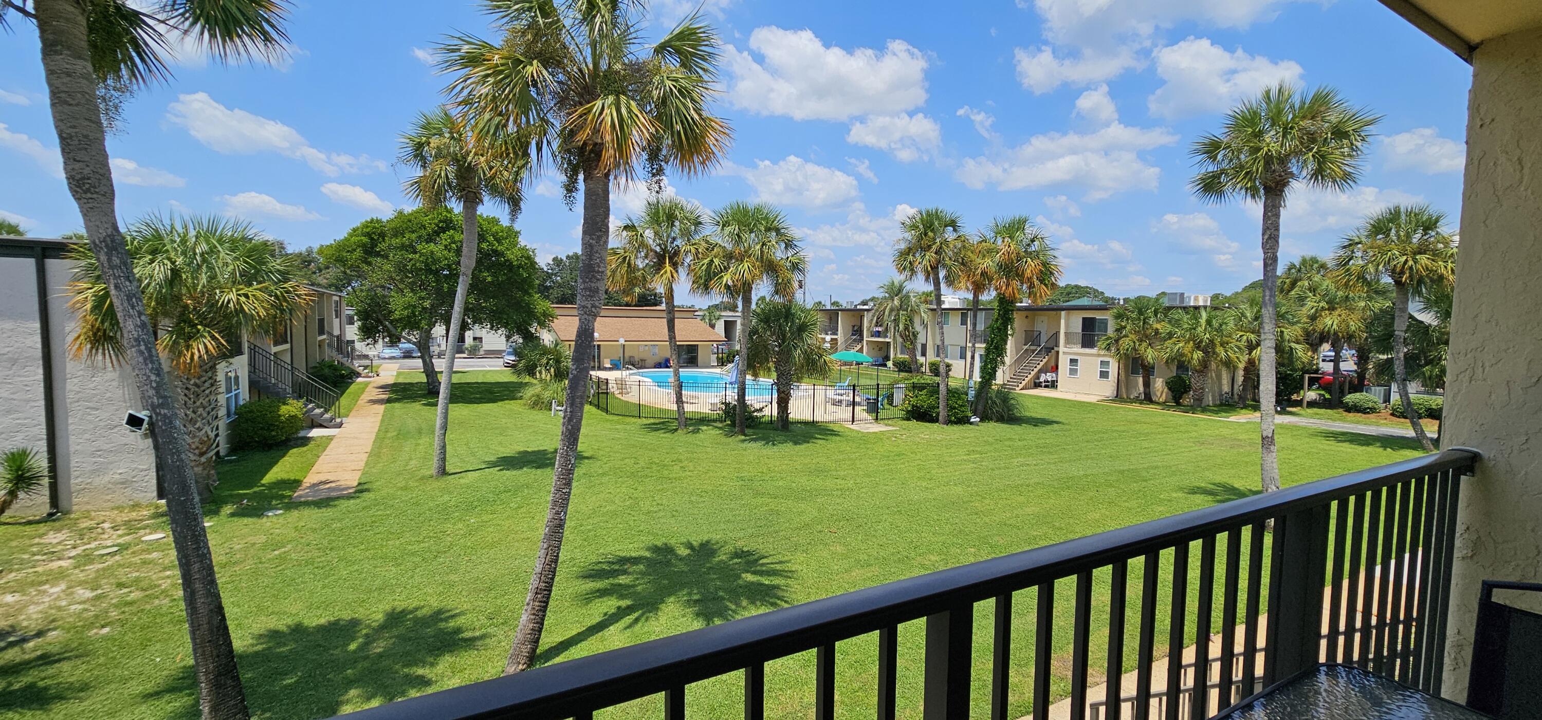 Welcome to your new home in this serene waterfront community of Misty Breeze! This fully furnished 2 bedroom, 1 bath condo offers 1,140 square feet of comfortable and stylish living space.Step inside to find an inviting living area filled with natural light, perfect for relaxing or entertaining guests. The modern kitchen comes fully equipped with all the essentials, making meal prep a breeze.Both bedrooms are thoughtfully furnished, and the updated bathroom features contemporary fixtures and a sleek design.Enjoy the convenience of the community pool, ideal for cooling off on hot days or lounging with a book. The waterfront community provides stunning views that make this location a true gem. Less than 10 miles to Eglin Air Force Base and 4 miles to Okaloosa Island Beach access.
