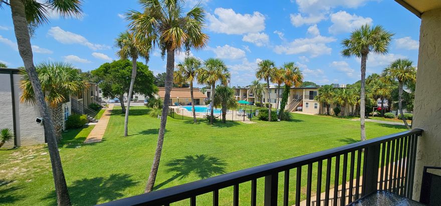 Welcome to your new home in this serene waterfront community of Misty Breeze! This fully furnished 2 bedroom, 1 bath condo offers 1,140 square feet of comfortable and stylish living space.Step inside to find an inviting living area filled with natural light, perfect for relaxing or entertaining guests. The modern kitchen comes fully equipped with all the essentials, making meal prep a breeze.Both bedrooms are thoughtfully furnished, and the updated bathroom features contemporary fixtures and a sleek design.Enjoy the convenience of the community pool, ideal for cooling off on hot days or lounging with a book. The waterfront community provides stunning views that make this location a true gem. Less than 10 miles to Eglin Air Force Base and 4 miles to Okaloosa Island Beach access.