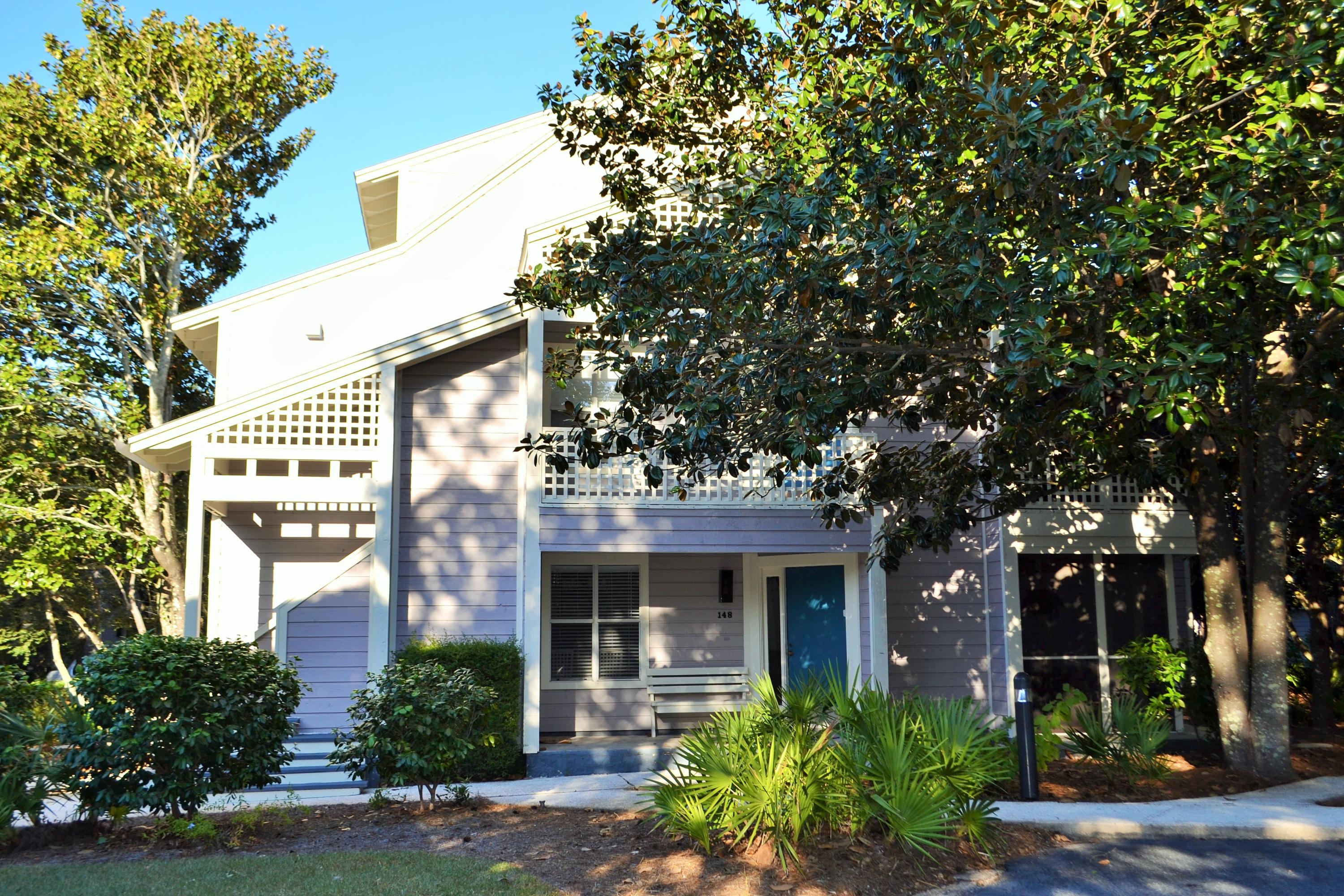 Enjoy this beautiful ground floor 2 bedroom,2 bath cottage as a primary home or vacation rental! $16,843 already on the books for 2016! Similar HD cottage 2br on our program the full year had $22,260 for 2015! Updated granite & stainless kitchen with tile throughout the unit! Spend your days enjoying the beautiful Florida weather on the screened porch overlooking a water fountain(fountain view also enjoyed from living area and master bedroom). Master bedroom has walk in closet, and private bath. 50 steps to grills and community pool! This resort has something for everyone from walking trails, tennis, pool to the white sand beaches! 6 minute walk to the beach! Nestled in twenty-seven acres of secluded paradise, designed to enhance the natural beauty of the area.