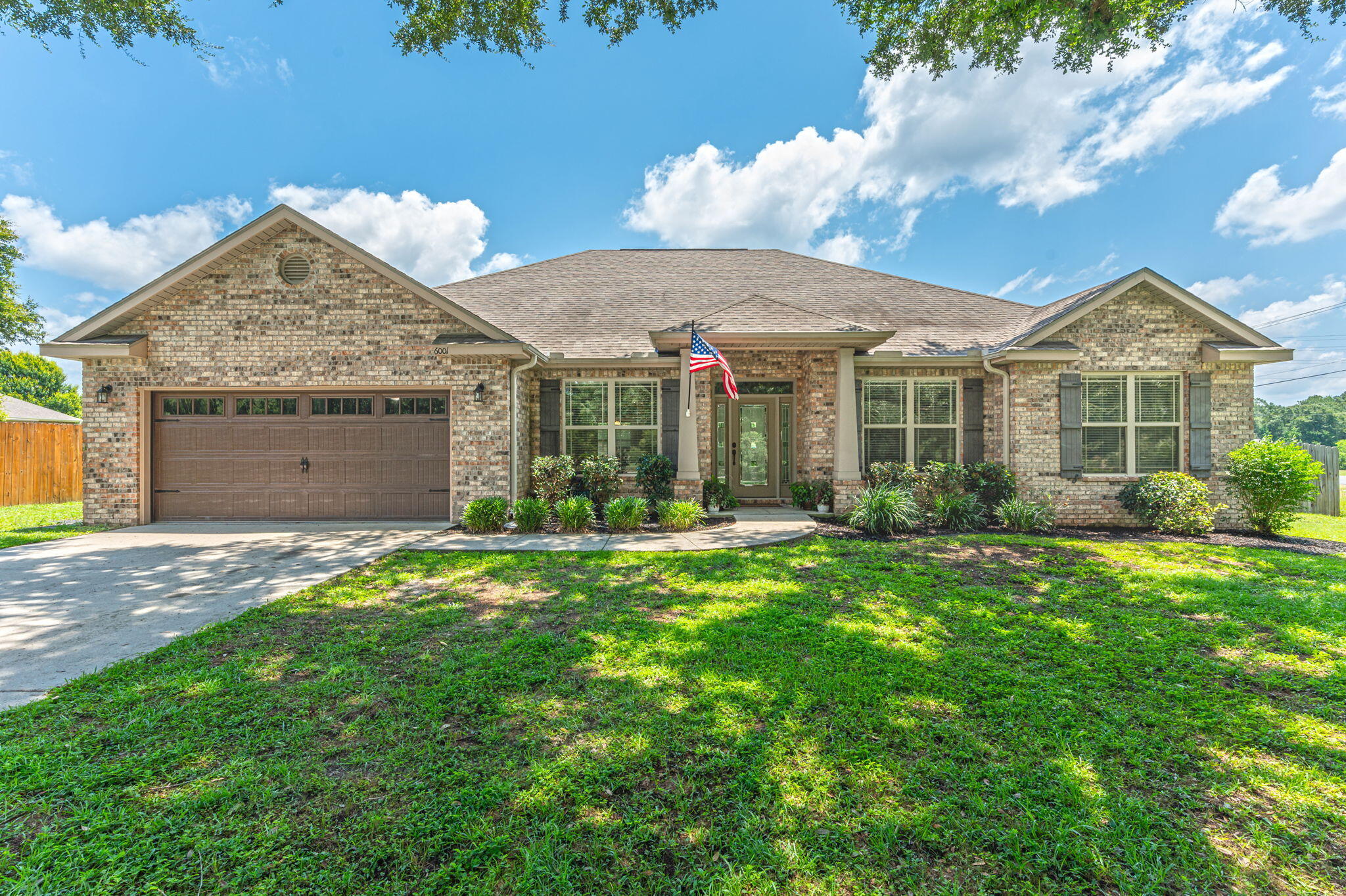 Don't miss out on your chance to own a piece of Florida charm. Pulling up to this all-brick home you will find a gorgeous mature live oak tree greeting you before stepping into a world of warmth and comfort as you enter this beautiful 4-bedroom (+ an office!) home. The layout creates a seamless flow throughout the home, providing a spacious feel perfect for both relaxation and entertaining. The kitchen boasts granite countertops and lovely cabinets, adding a touch of convenience and style! Speaking of style: all 3 full bathrooms feature marble countertops. WOW! Looking for a home with an area all of it's own that you could call a 'mother-in-law suite?' Look no further!