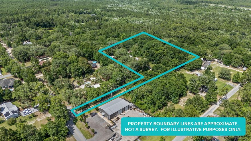 2.5 commercial acres in the City Limits of Freeport. Business or residential or mixed, you decide. Flood Zone X. Easement gives access from N. Jackson St. via Pecan Dr.