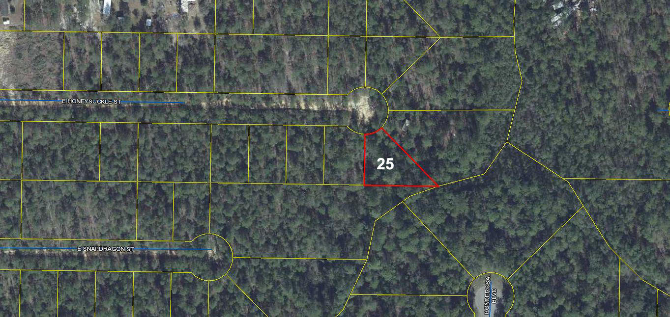 Wooded lot with limited access and available utilities. The lot is best suited for being 'off the grid'.
