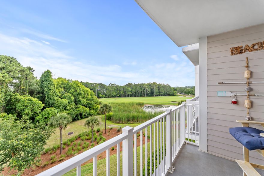 Resort living at its finest from this 3rd floor private and peaceful perch overlooking the bay and exclusive Burnt Pine Golf Course! Poised to capture rental projections in excess of $38K! New flooring throughout the living, dining and bedroom areas, new hot water tank and tasteful furnishings throughout this condo. Owners of Elation enjoy privileged access to the Solstice Club on the Bay with private grills, screened porch and entertaining space. Elation is located close to the Village of Baytowne Wharf, the Convention Center and all that is Sandestin! Meticulously maintained, offered fully furnished and turn key ready