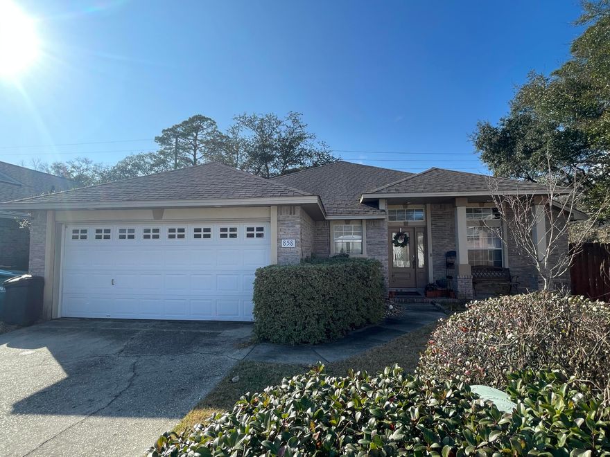 This charming 3-bedroom, 2-bath brick home is ideally located in the heart of Shalimar, offering a quick commute to local military bases, beautiful beaches, schools, shopping, dining, and more. The property features a privacy-fenced backyard perfect for relaxing or entertaining, complete with an open deck, as well as a convenient two-car garage. Inside, you'll find a spacious living room, a formal dining area, and a generously sized kitchen with ample cabinet and counter space, complemented by stainless steel appliances. Just off the kitchen are a screened-in porch and a dedicated laundry room, adding extra functionality and comfort to the home. The large primary suite includes a walk-in closet with a stylish barn door and a well-appointed en suite bathroom featuring a dual vanity, walk-in shower, and separate water closet. Two additional guest bedrooms share a full bathroom, and there is also a versatile bonus room that can be used as an office, playroom, or additional living space.

Pets may be considered on a case-by-case basis with prior owner approval and a non-refundable pet fee.