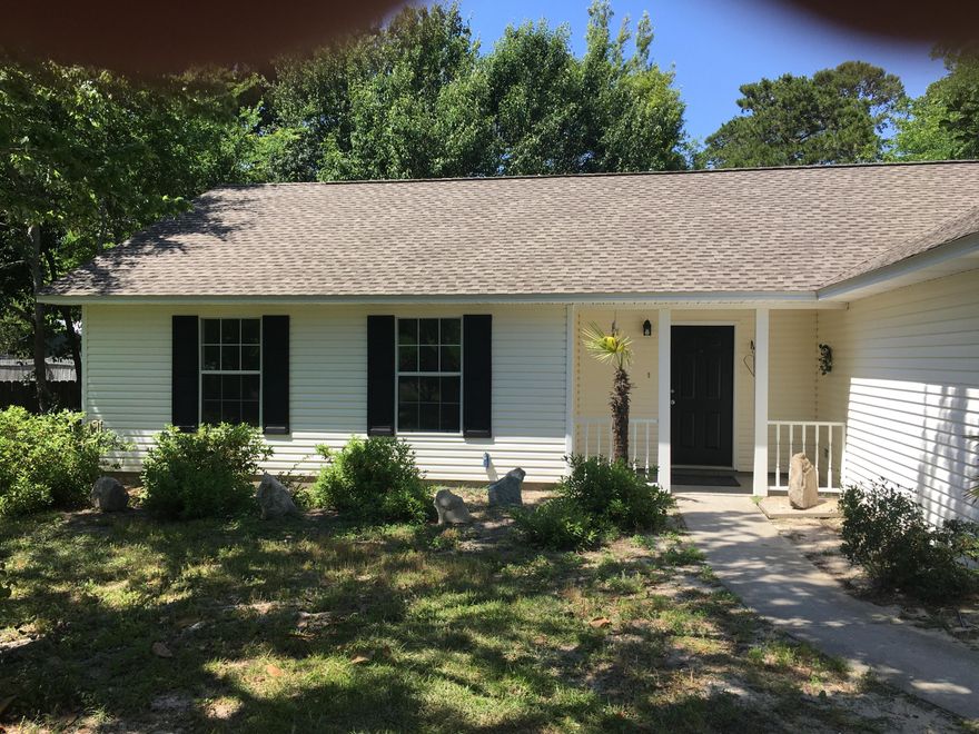 Enjoy this newly updated ranch style beach home within minutes from the beach and with in a 1/2 mile! This 3 bedroom 2 bathroom home offers it all. New granite countertops and master vanity, flooring and much more! Plenty of parking on the large lot and a two car garage to protect you cars and tools from the salt air. Walk, golf cart or drive to all of the dining and shopping that 30-A has to offer in minutes. Relax on the screened in back porch and or on the white sandy beaches along the Gulf Of Mexico. The roof is 6 years old and has another 19 years on the warranty.The HVAC unit was installed in 2009 and was just serviced. This home is turn key and ready for a new owner who wants to live and play on 30-A.