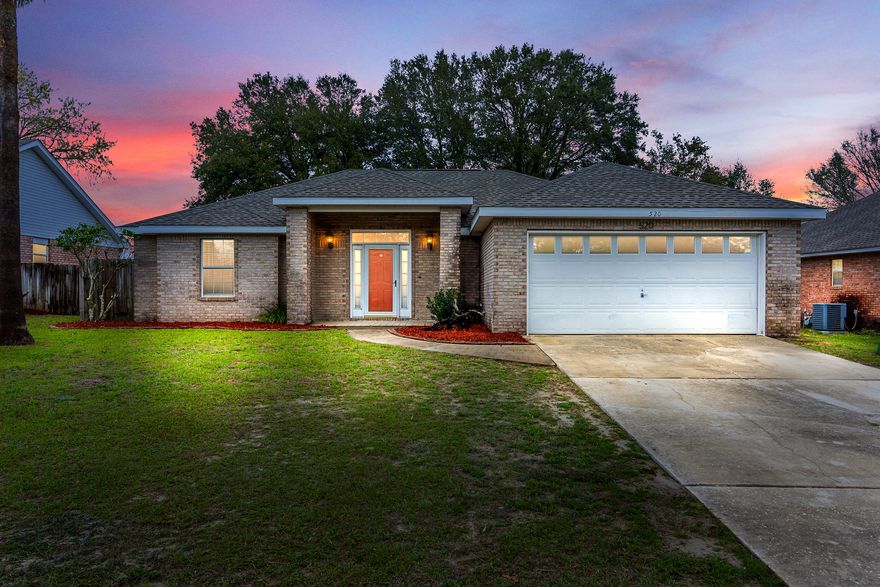 Don't blink or you may miss this South Crestview gem. This well maintained home is a must see located in a established community. Your new home is not only a great location with easy access to your local bases, beaches, and shopping, but it has been updated over the years with a new roof installed in 2017, tankless water heater in 2019, hvac 2014, and new electric panel in 2021. Your new home features an open concept floor plan that is perfect for family gatherings and entertaining around the holidays. Last but not least your back yard is the perfect oasis for kids to play under the shade trees and weekend BBQ's with friends and family on your 32'x12' patio. Call to schedule your appointment today as this home won't last long!