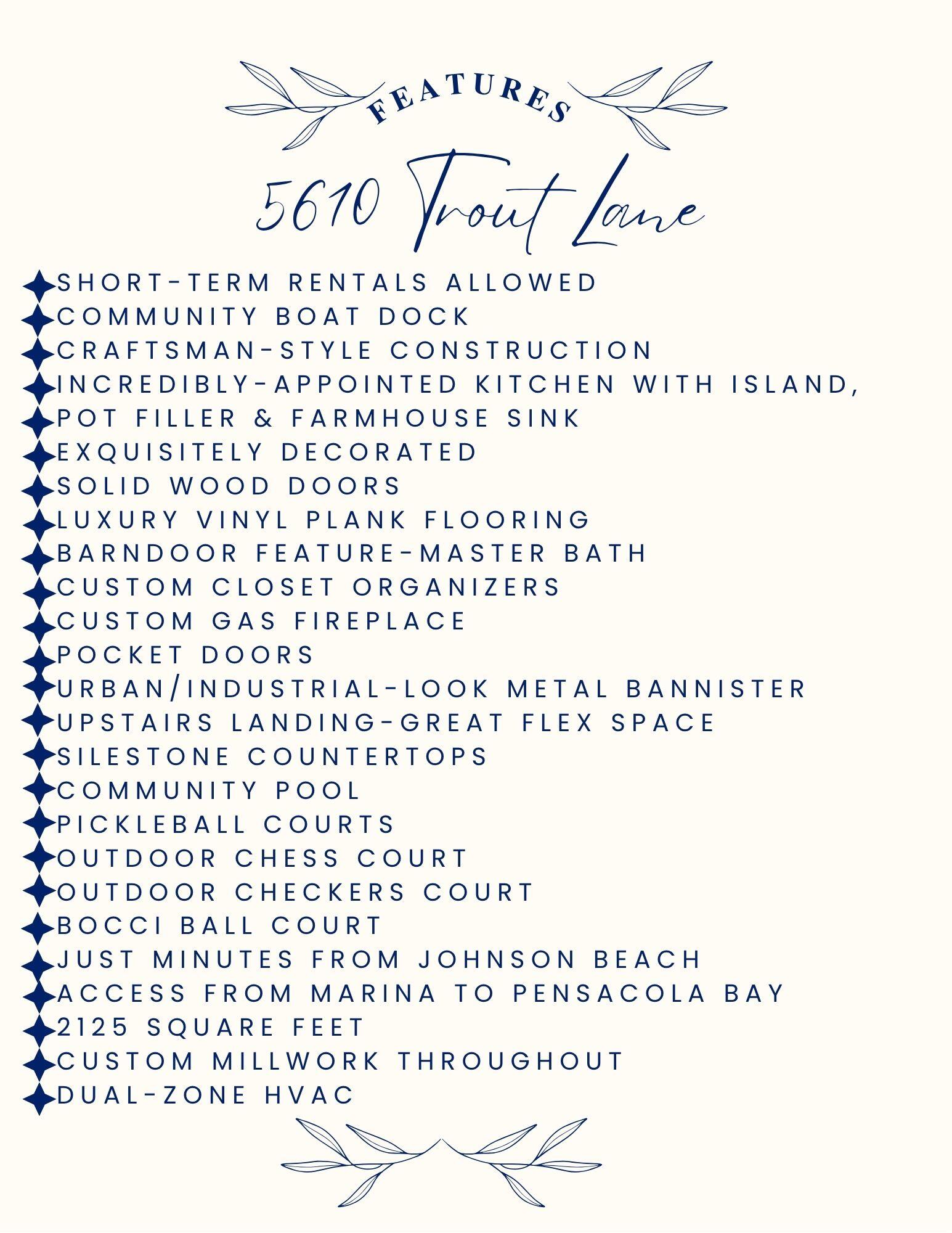 Redfish Harbor - Residential