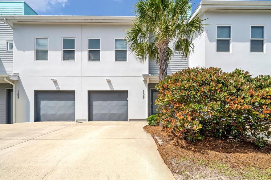 Welcome to coastal living at its finest! This stunning sound-side townhome offers a private 28' x 12' BOAT SLIP # 14 WITH A LIFT, a 1-car garage, and beautiful upscale finishes throughout. Ideally located moments from the white sand beaches of the Emerald Coast and just a short boat ride to Crab Island, this home is perfect for those who crave both relaxation and adventure.Step inside to discover a bright, open living area featuring soaring 14' lofted ceilings, impact-rated windows and doors and a durable metal roof. The kitchen is equipped with stainless steel appliances and granite countertops, flowing seamlessly into the living space with breathtaking views of the sound. Each residence in this exclusive community includes:
A private boat slip
Access to a community pool with sundeck
A private dog park

This unit is being sold fully furnished and is ideal as a primary residence, vacation getaway or income-producing rental.

Don't miss your chance to own a piece of paradise. Call today to schedule your private showing!