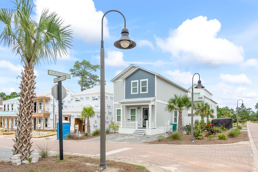 This stunning, newer build is located in The Serenity at Dune Allen community and is situated on a prominent corner lot. The home features 3 bedrooms, 2.5 bathrooms and 1,946 square feet. A great rental opportunity, this home comes fully furnished and ready for guests! The master bedroom is located on the first floor with an additional half bath for guests. Two bedrooms are located on the second floor with an additional loft space that can be used flexibly as a fourth bedroom or as an added entertainment space. The home offers an added driveway for golf cart parking. Nestled just steps from the community pool, amenities are easily accessible, with the beach access located across from the neighborhood entrance! Whether as a primary residence or a rental property, you can't go wrong.