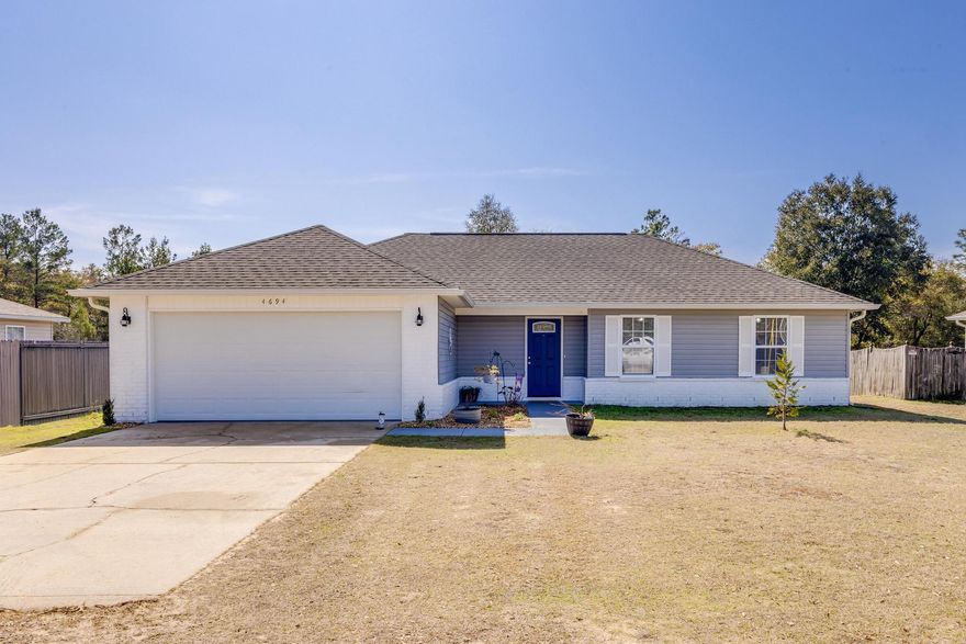 Forget those unexpected repair bills! This gem boasts a 2 year old roof, HVAC, and water heater,  giving you more time to enjoy life and less time worrying about maintenance. Plus, the just-pumped septic system is one less thing on your to-do list!Step inside and discover thoughtful touches that elevate everyday living. The bathrooms feature backlit mirrors adding a touch of modern luxury to your routine.With four bedrooms, you'll have plenty of space for a home office, guest room, hobby space, or even future family growth. Don't miss out on this incredible opportunity to own your first home or find the perfect space for your growing family.  Schedule your showing today!