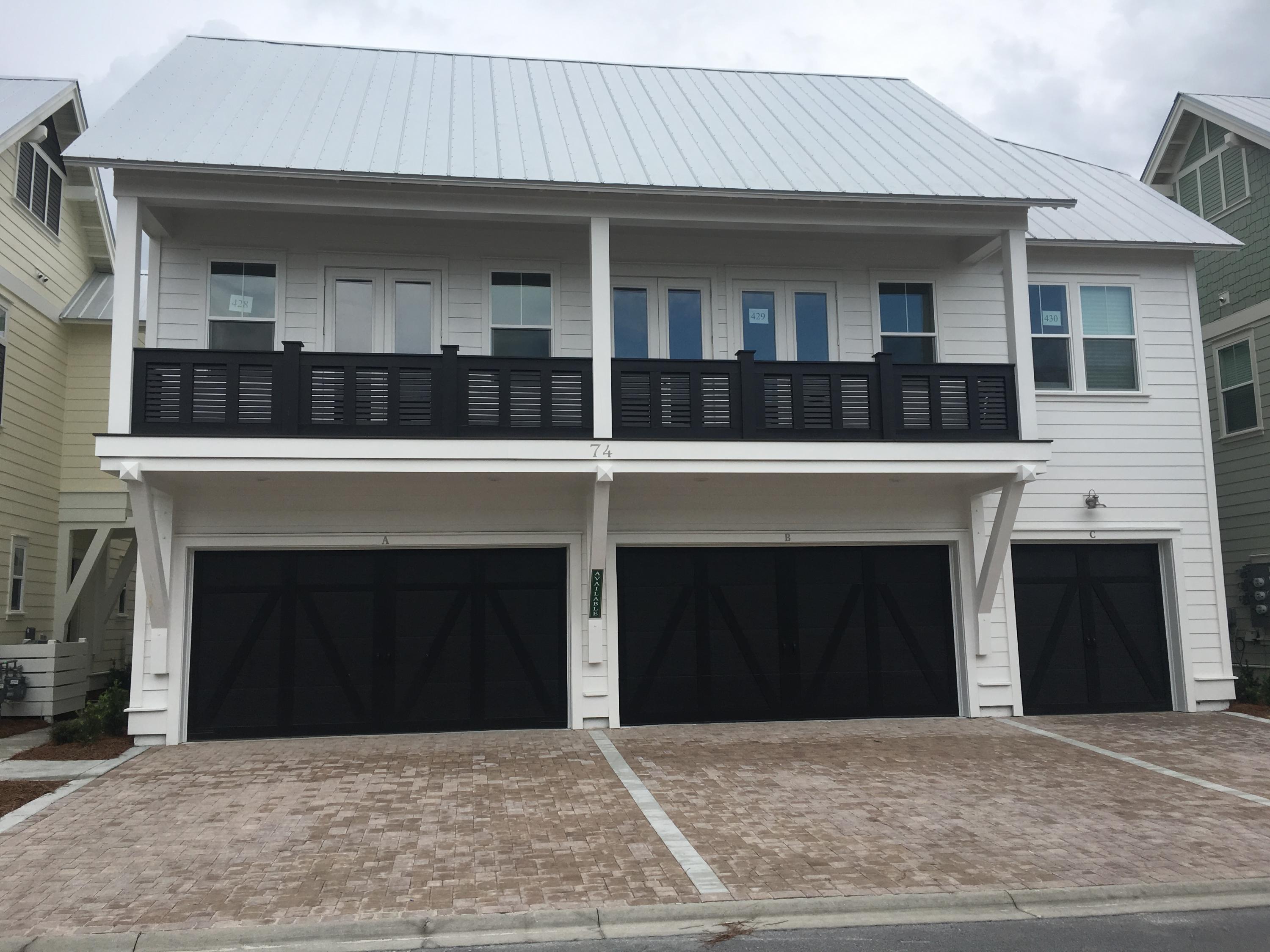We are now in our final phase and we have saved the best for last. The ''Bahamas'' Triplex Townhome floor plan is finished with blue/grey finishes plus farmhouse sinks, rainhead shower makers, soft closed cabinets/drawers, and Electrolux appliances including refrigerator. Residents will enjoy easy access to resort style pools, fitness center and Private Shuttle Service to the beaches of 30A. ''The Hub'' the community's town center includes restaurants, shops, and an amphitheater with covered event pavilion, a cinema screen and live entertainment. Subject property is unit 446