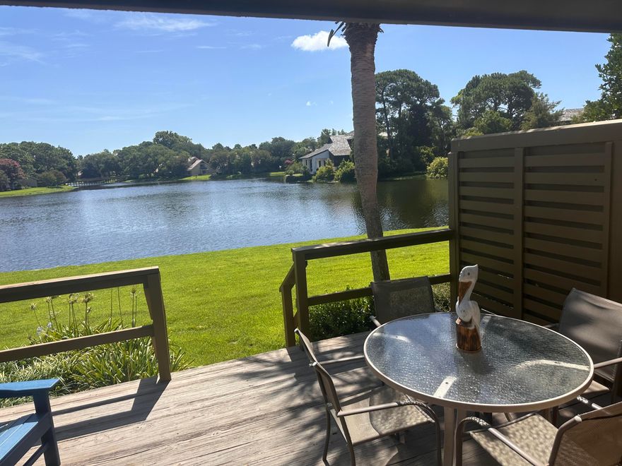 Ahhh....., will be your first words when walking into this Lakefront Villa!  This 2BR/ 2.5Bath Townhome, located on the south side of Hwy 98 in Sandestin gated, resort, community is an exceptional opportunity.  Whether you are looking for a full time lifestyle, a second home or an investment short term rental.  This is it! Park the car and enjoy golf cart access to everything you might need. Sandestin Resort Amenities include Golf / Tennis / Water Sports / Marina / Hiking Trails and Bike Paths / Swimming Pools / The Village of Baytowne Wharf / Shopping / Restaurants / Spa / Fitness Center/Restaurants and more...Additional features:  Breakfast Bar / Private Courtyard / FULL SIZE Washer & Dryer / 8.5' x 4' Storage Room.