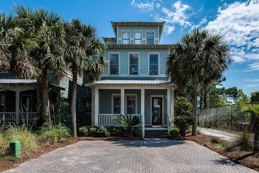 ''Afternoon Martinis'' is hands down or should we say bottoms up THE best value in Seacrest Beach. With rental projections of $57,000 this 4 bedroom home which was originally 5 bedrooms (the downstairs bedroom was converted to a dining room & can be converted back), boasts an open floor plan & deck space for everyone! Wood floors, high ceilings, crown molding, granite counter tops & stainless steel appliances are just a few of the features. The master has an en suite bath & large private deck space. The 3rd floor has a separate bunk room & lounge area & another deck. Located in Seacrest Beach home to 30A's most fabulous 12,000 square foot resort style pool plus deeded beach access available via tram. You are steps away from Rosemary Beach and Alys Beach dining shopping & entertainment.