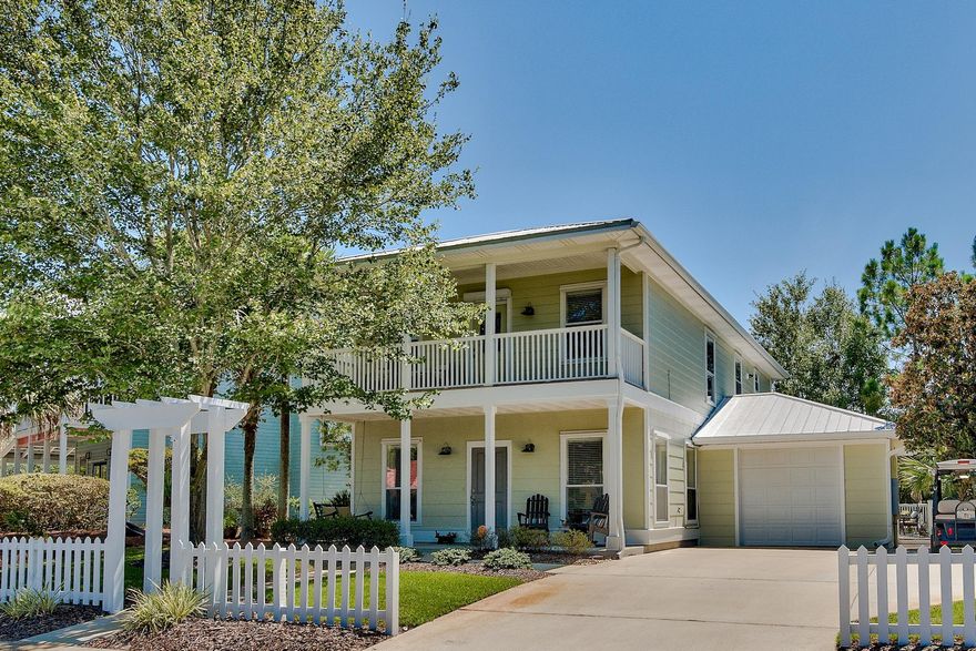 AMAZING PRICE ADJUSTMENT!! Just 1/2 mile from the beach, this is a beautifully maintained and updated 4 bedroom, 3 1/2 bath home in the desirable neighborhood of SeaDunes. A shaded front porch leads you into the house which features a spacious great room/dining area and a recently updated kitchen. The kitchen features quartz countertops , upgraded stainless appliances and a beverage refrigerator. The first floor also has a half bath, laundry room and a large master bedroom with a full bath, and plenty of closet space. This home has a Rinnai tankless water heater.