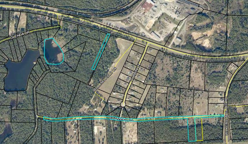 Great opportunity to purchase TWO adjacent 2 acre parcels with easy access to HWY 90 and I-10 in Holt, just minutes from town! Parcel has water utility hookup and is ready for you to clear and build! The sale includes a deeded portion of the road, a five acre lake (no access) and an additional lot tract with HWY 90 frontage. Please see the photos for additional information regarding parcels included. Buyer to verify all measurements, dimensions, and material facts. Parcel ID's included in the sale: 313N24000000020000 & 313N24000000020360.
