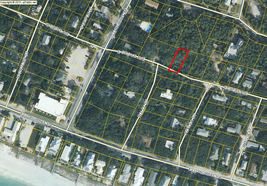 One of the few remaining lots in Seagrove, near Seaside and within i block of the beach. Surrounded by Multi-million dollar homes. No HOA and no build out time. Possible Gulf views with a 3 story. This lot isa great opportunity looking for beach property at a most reasonable price. If you want to be a home owner near one of the best beaches in America, you need to call me now!!