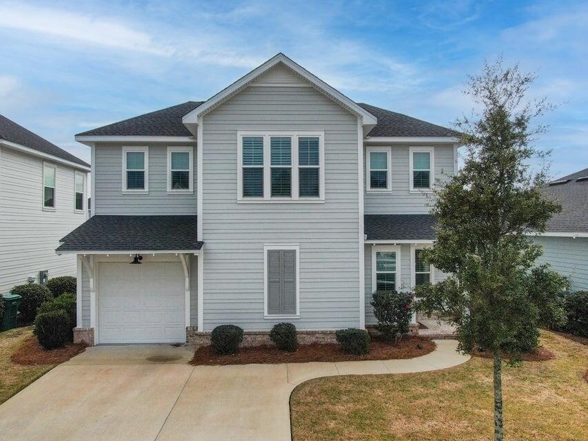 Rent in Watersound Origins! This beautiful home has 3 bedrooms, 2.5 baths with a media/flex room and garage. The open floor plan includes a beautiful kitchen with quartz countertops, custom fixtures, stainless steel gas appliances, abundance of cabinetry w/soft-close features, Tankless gas water heater & LVP flooring throughout. Spacious bedrooms with custom closet shelving. Home is complete with plantation shutters. Notable exterior features include reclaimed brick porches, a wonderful screened-in porch & private fenced in back yard. Origins is the neighborhood with an abundance of amenities and conveniences with just a short trip to the beach.Lawncare included & a plethora of amenities include a community pool, fitness center, tennis, basketball & pickle ball, miles of walking paths,