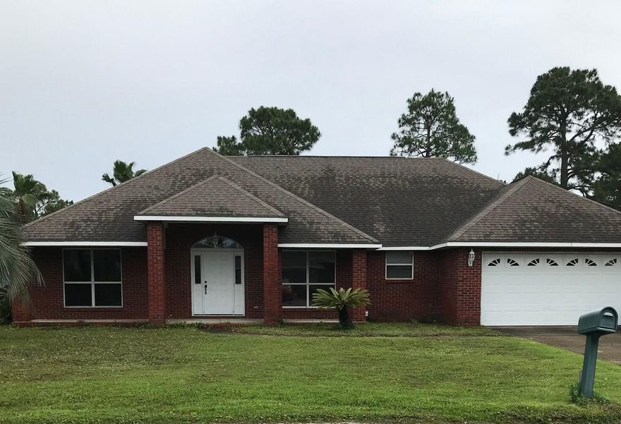 Fantastic home by Ray Hall Builders  is in a prime location that can't be beat! This all BRICK 3 bedroom 2 1/2 bath open split floor plan with TALL ceilings. covered front porch and LARGE fenced-in back yard with plenty of room for a POOL.  The homestead is conveniently located between Destin and Sandestin 1 mile from the Gulf and a couple of blocks for the Bay with public park for fishing or launching your boat or recreation vehicles. GREAT restaurants, shopping and recreation within walking distance while being tucked away in a small cul-de-sac community with your friendly neighbors. This may be the pre-bargain you've been waiting for and opportunity to buy low and fix-it up to your own personal taste. Seller says 'MAKE OFFER'!!!