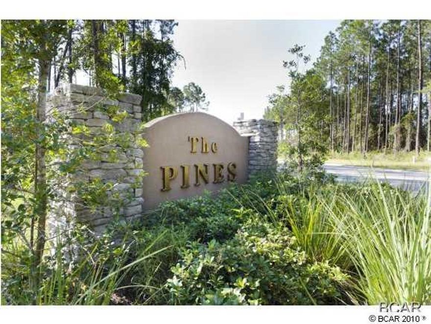 Now offering individual lots for sale in The Pines of Lynn Haven...call today for more details. Please confirm dimensions with survey.