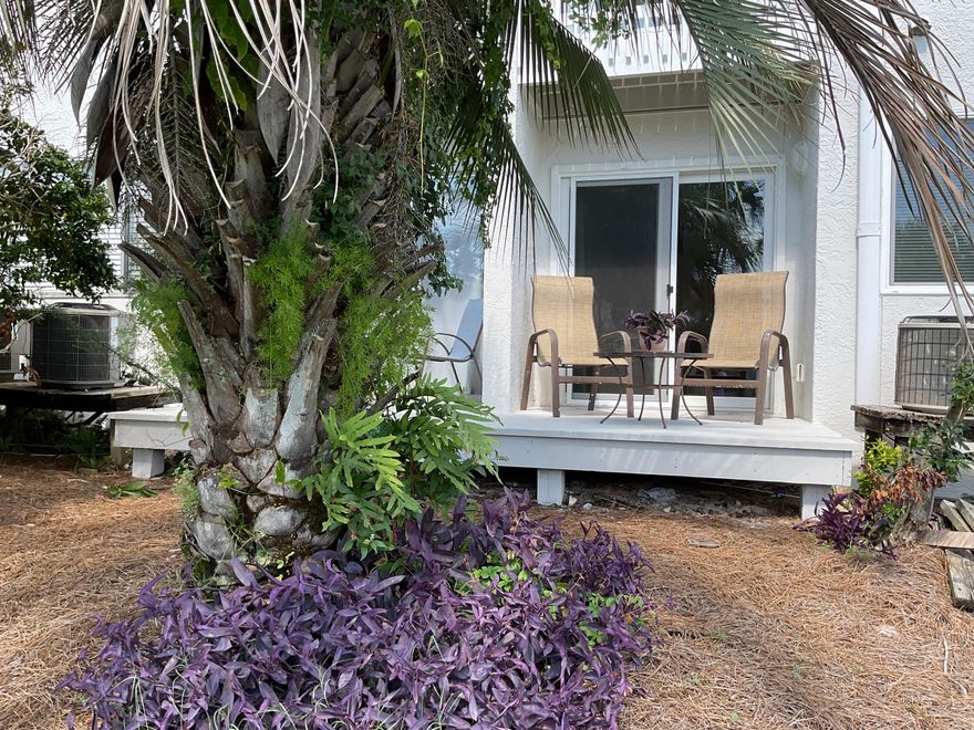 Opportunity is knocking on holiday Isle!!  This is a newly remodeled ground floor, light & bright corner unit at Island Home Condos The entire unit was gutted to the studs and rebuilt all new in 2024. Everything was replaced except two windows. High-end stainless appliances, brand new HVAC.HOAallows for short term , midterm, and or longterm rentals. Enjoy easy laid- back living in this fabulous space.Private beach access steps away from the sugar beaches of Destin.