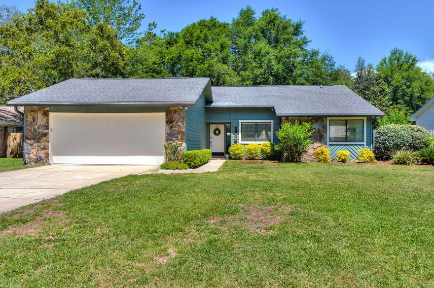 This 3 Bedroom 2 Bath home located in Bluewater Bay has a large open and fully updated kitchen with granite countertops, stainless steel appliances, a double sink, and vast amounts of storage! The dining area is open to the living room and kitchen and creates the perfect place to entertain guests or enjoy more intimate family moments. The oversized windows and french doors flood the room with light and invite you to the large backyard and patio area, perfect for hosting summer BBQ's. There are so many great details to appreciate in this home like tile floors throughout (no carpet!), a beautiful barn-door, built in cabinetry/concealed storage in the laundry room (matches kitchen), updated baths, and more! **New Roof with acceptable offer** Check out the *3D Virtual Tour and see it today!