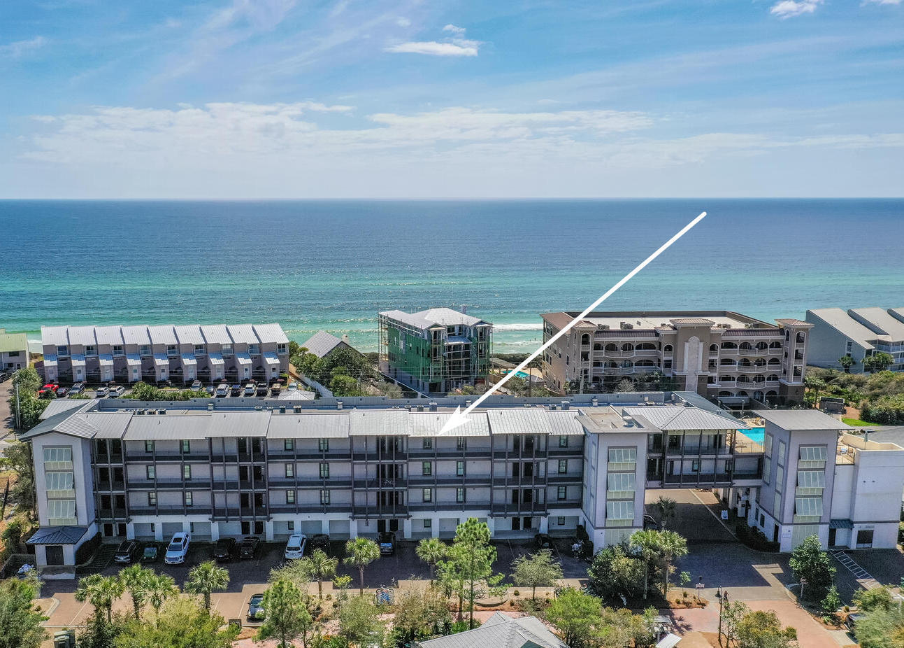 WELCOME HOME to your Penthouse Beach Oasis! Waterhouse #403 is the ultimate in living the DREAM on Scenic Hwy. 30-A's very desirable East End! Chic coastal furnishings in an absolute premium community make owning at the Beach a breeze. Great design with large living/dining/kitchen making family memories for a lifetime. 3 spacious bedrooms designed to give all guests that serene privacy needed to unwind. Enjoy your morning coffee or sunset cocktails from your balcony with GULF VIEWS!! Enjoy a day at the Beach with sugar white sands, emerald waters, just steps away, access through your gated walkway. Come in for a late afternoon swim in your roof top pool! Ride your bike or walk to all the fun, restaurants, concerts, shopping, rare Coastal Dune Lakes and State Parks on Scenic 30-A! Owner's Lounge on top floor with gorgeous Gulf views and views of the pool and spa. Owner's Lounge has multiple seating areas, with kitchen and a separate Media/ Activity room that is just a perfect place for kids or private meetings!! Owner's Lounge is a great gathering place for larger family reunions, board meetings or just a quieter place to relax. Waterhouse has a well equipped fitness center available to owners and guests. Sauna, pilates, massage...take your pick!! Roof top pool is heated in cool season. Roof top pool area has unbelievable Gulf views, ample lounging areas, private enclaves, 2 grills for entertaining, separate restrooms...no need to ever leave!! Soon to come: Retail space with interesting offerings, Waterhouse Provisions & Bottle Shop. Gated Gulf access directly across the street, just steps to the Gulf. Waterhouse has an agreement in place that allows for beach chair/umbrella set-up on beach sand that they have negotiated with Andante. Beach umbrella and 2 chairs set up for Waterhouse owners and guests from March 16- October 31. Call me for details! No more crowded beaches!! Start living your DREAM where every day is a weekend! All information deemed correct but should be verified by Buyer.