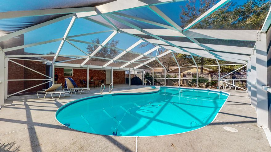 LOCATION, LOCATION, LOCATION! Beautifully updated 3 bedroom/2 bath POOL HOME with an office, in Niceville! Walking distance to Ruckel, Niceville High, Northwest Florida State College, Niceville Skatepark & Niceville Children's Park! All brick home with a HUGE enclosed pool area! Home features granite countertops in the kitchen, tile, large oversized driveway and bamboo flooring in the dining room & living room. Home has been freshly painted, front yard has been landscaped with new sod, new A/C (RunTru by Trane) with Solace Air UV System w/10 yr warranty in 2020, all new ceiling fans & light fixtures, new pool pump & Polaris pump. This home is in immaculate condition and is a MUST see! View this property NOW virtually copy & paste the link into your browser https://my.matterport.com/show/?m =sB1gu1zebzY&mls=1