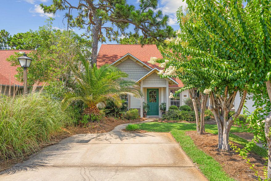 Discover the perfect blend of location, lifestyle, and value in this beautifully maintained townhome in the highly sought-after Escada neighborhood. Located south of Highway 98 and just 1.5 miles from the sugar-white sands of 30A, you can walk or bike to Butler Elementary, the beach, and nearby restaurants via a scenic nature trail right from the neighborhood.Positioned across from the lake and offering access to a community pool, Escada is known for its welcoming atmosphere and unbeatable convenience. Whether you're headed to the beach, dining along 30A, or enjoying local schools and shopping, everything you need is just minutes away. Inside, the open-concept floor plan is enhanced by vaulted ceilings, oversized windows, and abundant natural light. The kitchen features stainless steel appliances, a breakfast bar, generous cabinet space, and a brand-new ceiling  ideal for everyday living and entertaining alike. This home is completely carpet-free, with tile flooring in the main living areas and durable luxury vinyl plank throughout the bedrooms, stairs, and upstairs level for easy maintenance and coastal durability.

The first-floor guest bedroom offers flexibility with two closets and direct access to a full bathroom  perfect for guests, a home office, or multigenerational living. Upstairs, the private primary suite provides a peaceful retreat, complete with a walk-in closet and en suite bath. Additional upgrades include a Reme Halo whole-home in-duct air purification system for enhanced indoor air quality.

Step outside to enjoy true Florida living. The screened-in back porch is perfect for morning coffee or evening gatherings, while the spacious fenced backyard  a rare find in this area  offers privacy and room to relax, garden, or accommodate pets. A dedicated deck area adds even more space for grilling and entertaining.

Whether you're searching for a primary residence, vacation home, or income-producing investment property, this townhome offers an exceptional opportunity to own south of 98 at an attractive price point. Enjoy walkability, community amenities, and the coveted 30A lifestyle all in one.

Don't miss your chance to make this coastal retreat yours