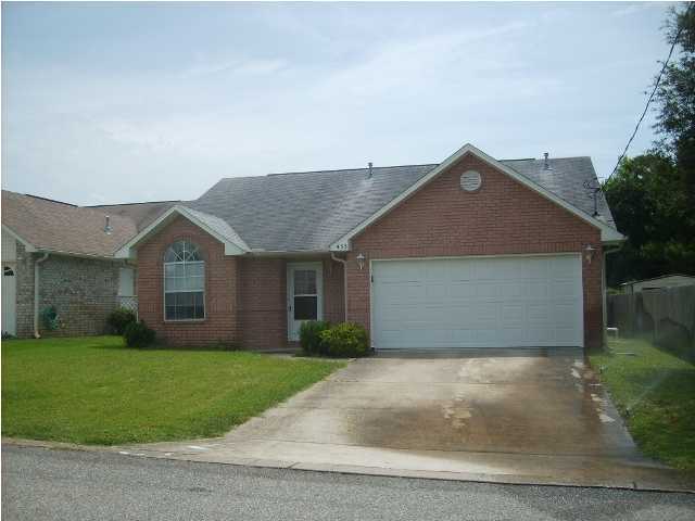 COMPLETED APPLICATIONS ARE REQUIRED FOR EACH ADULT BEING ACCEPTED & PROCESSED ON A FIRST COME, FIRST SERVE BASIS. SMOKING PROHIBITED. PET ALLOWED, RESTRICTIONS APPLY. THIS HOME IS LOCATED WITHIN 2 MILES WEST OF HURLBURT FIELD. THE LIVING ROOM FEATURES A CATHEDRAL CEILING, GAS BURNING FIREPLACE WITH LOGS, PLANT LEDGE, OPEN KITCHEN, BREAKFAST NOOK WITH PALADIAN WINDOW THAT ALLOWS ALOT OF NATURAL LIGHT INTO THE HOME, DINING AREA HAS A DOOR THAT LEADS TO THE COVERED PATIO, MASTER BEDROOM SUITE, THE MASTER BATHROOM HAS A GARDEN TUB, DOUBLE VANITY AND A WALK IN CLOSET AND THERE ARE 2 ADDITIONAL BEDROOMS AND A GUEST BATH, INSIDE LAUNDRY ROOM WITH ELECTRIC HOOK UPS FOR YOUR DRYER, A 2 CAR GARAGE WITH PULL DOWN STAIRS FOR ADDITIONAL STORAGE AND A PRIVACY FENCED YARD WITH A SPRINKLER SYSTEM.