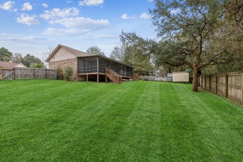 Multiple offers Highest and best by 5pm 3/15/2022. Reviewing offers at 6pmHUGE 14'x50' SCREENED IN BACK PORCH!!! 0.41 ACRE LARGE CUL-DE-SAC LOT IN SOUTH CRESTVIEW This well-maintained ranch style home is a rare find in today's market. This property is conveniently located South of I-10 between PJ Adams and Old Antioch Rd. Additional driveway was poured to accommodate a RV or Boat. This home has 3 bedrooms and 2 full bathrooms plus a bonus room. The kitchen is very spacious with a eat in kitchen. The living room features a built-in entertainment center, wood burning fireplace and lots of space for entertaining. There are two access points from home to screened in back porch. One from the eat in