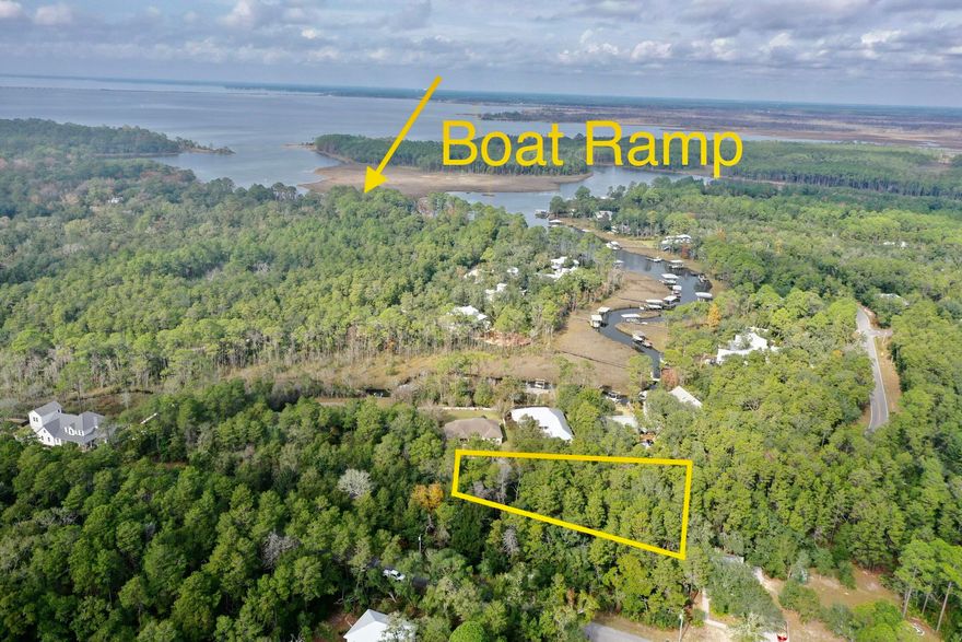 Large, beautifully wooded half-acre lot in Eden Estates near Eden Garden State Park. Enjoy a quiet area with a short drive to the boat ramp on 395N or the beach on 395S. No HOA fees. No known wetlands issues.