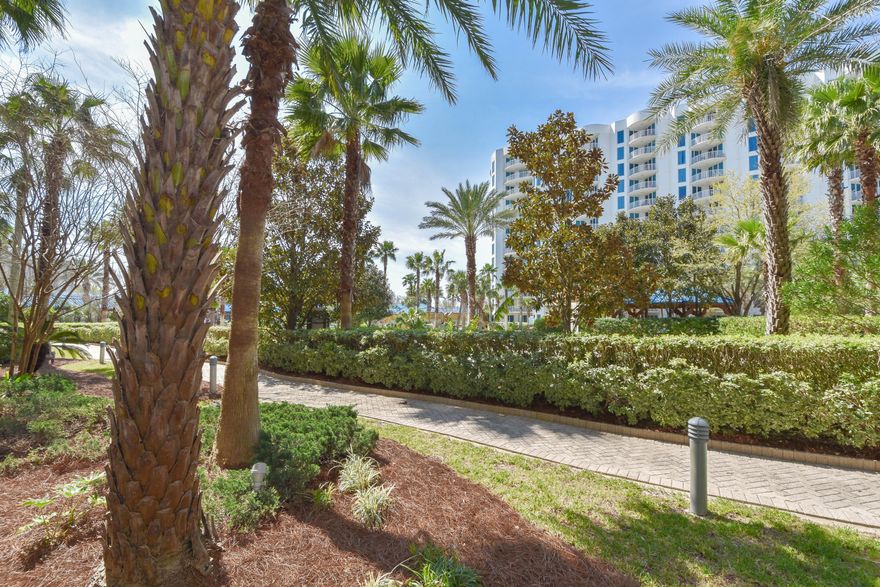 This two-bedroom condo offers an open concept living and dining area, as well as an inviting open air patio. The lagoon pool and water features are the resort's crowning attractions. Onsite amenities include multiple pools with waterfall features, a hot tub, playground, fitness center, and tennis and basketball courts. Also, newly added, is an on-site restaurant offering lunch, dinner, room service and even in-season poolside service. Shuttle service to the June White Decker Public Beach access is offered in-season. All utilities are included in HOA dues  water, sewer, electric, cable, WiFi, phone, trash! Excellent opportunity for a vacation rental, second or primary home.