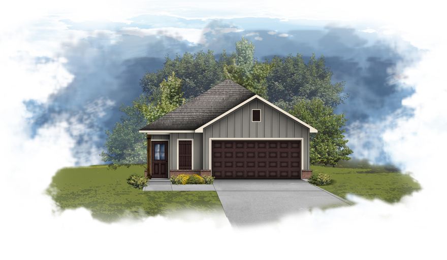 Awesome builder rate plus FREE refrigerator. Restrictions apply.The EVERGLADES II J in Crescent Mills at Hammock Bay community offers a 4BR, 2BA, open design. Upgrades added (list attached). Features: double vanity, custom tiled shower with frameless door, and walk-in closet in master bath, kitchen island, pantry, covered rear patio, custom kitchen backsplash, crown molding, LED lighting throughout, smart connect WIFI thermostat, smoke and carbon monoxide detectors, landscaping package, architectural 30-year shingles, flood lights, and more! Energy Efficient Features: water heater, electric kitchen appliance package, vinyl low E windows, and more! Energy Star Partner.