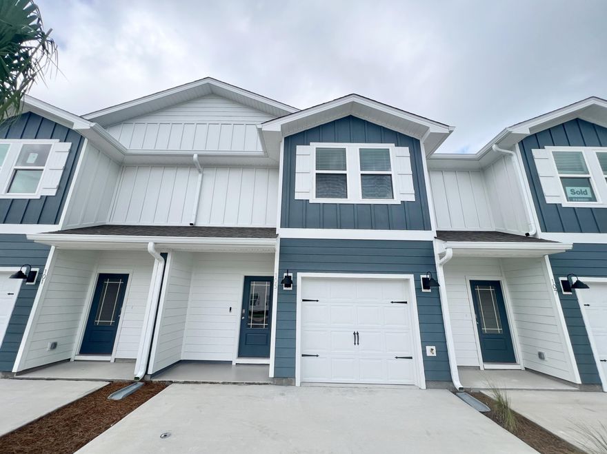 Brand new and move in ready! Monthly rent to include internet too! This spacious townhome offers three bedrooms, two full baths and one half bath, LVP flooring throughout, stainless appliances and the perfect location in Santa Rosa Beach. Available for immediate occupancy. Set up your private tour today!