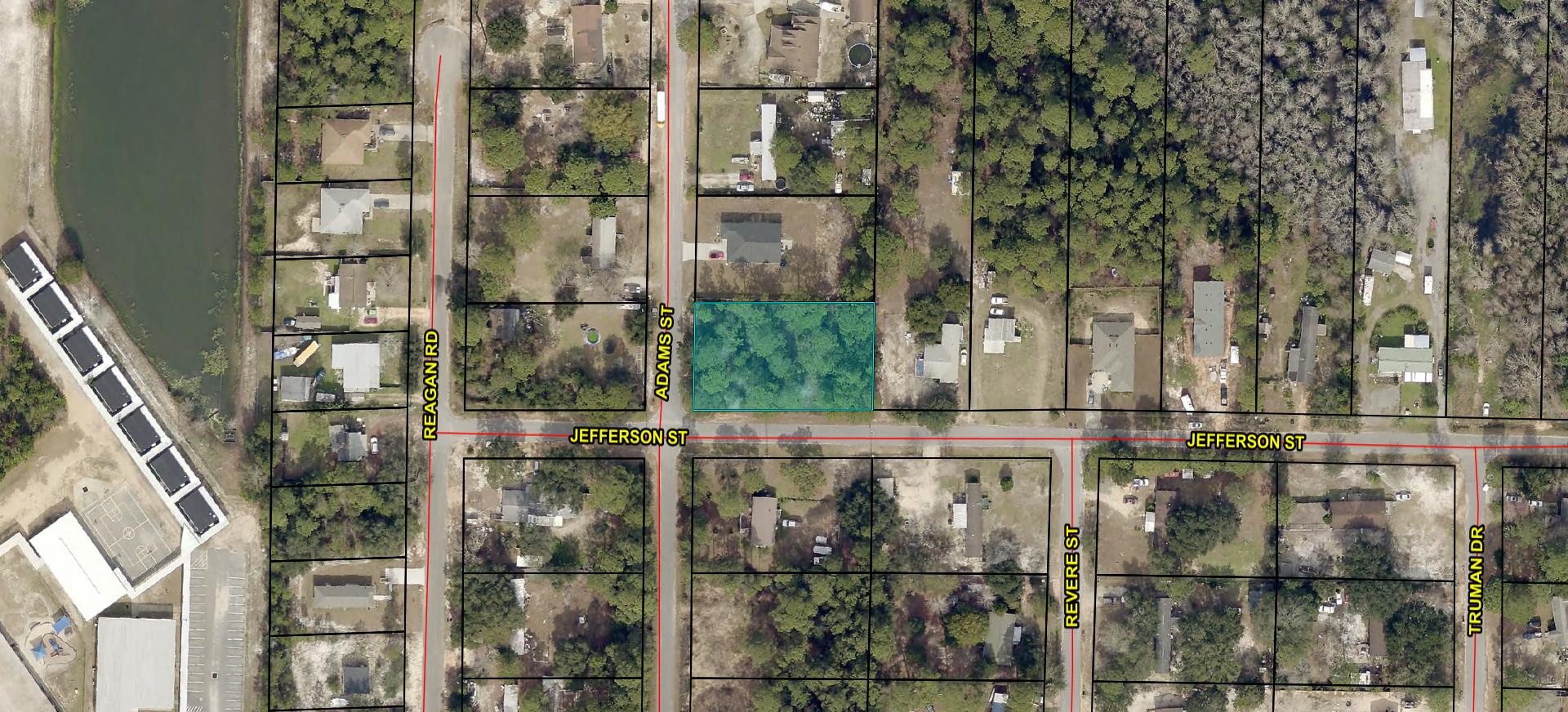 Rare find. Nearly half acre lot in the heart of Navarre. New homes already built in the surrounding area. Paved roads, public sewer and water available.